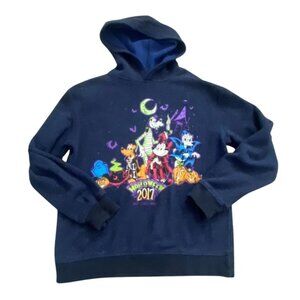 Disney Parks Walt Disney World Halloween 2017 Hoodie-Youth Large-GUC-Glows in Th